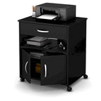South Shore Axess Printer Cart on Wheels