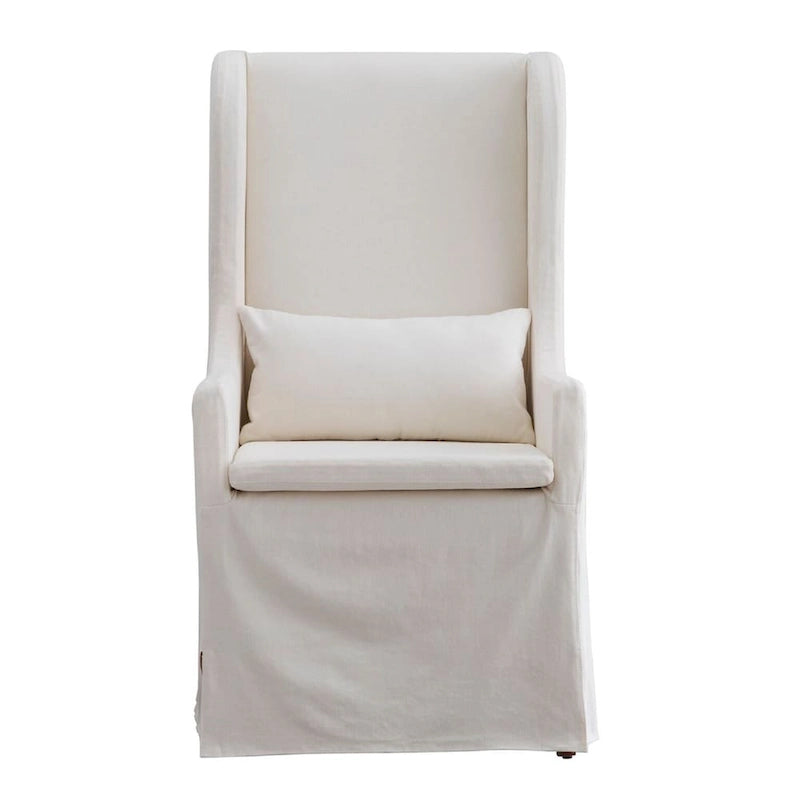 Sabera Shabby Chic Round X-Base Dining Set - Double X Back by