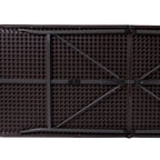 30W x 72L Bi-Fold Plastic Banquet and Event Folding Table with Carrying Handle - 72D x 30W x 29H