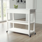 Crosley Full Size Granite Top Kitchen Prep Cart - 43W x 17D x 35H