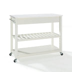 Crosley Full Size Granite Top Kitchen Prep Cart - 43W x 17D x 35H