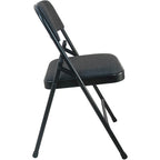 2-pack Advantage Padded Metal Folding Chair - Fabric Seat