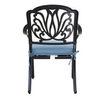 Saybrook Powder-coated Aluminum Arm Chair with Cushion, Set of 2