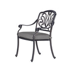 Saybrook Powder-coated Aluminum Arm Chair with Cushion, Set of 2