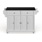 Crosley Cambridge Granite Top Full Size Kitchen Island/Cart - 18d x 51.5w x 36h