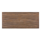 Kensington Turquoise W/ Worn Wood Tone Top 2 Door Accent Cabinet