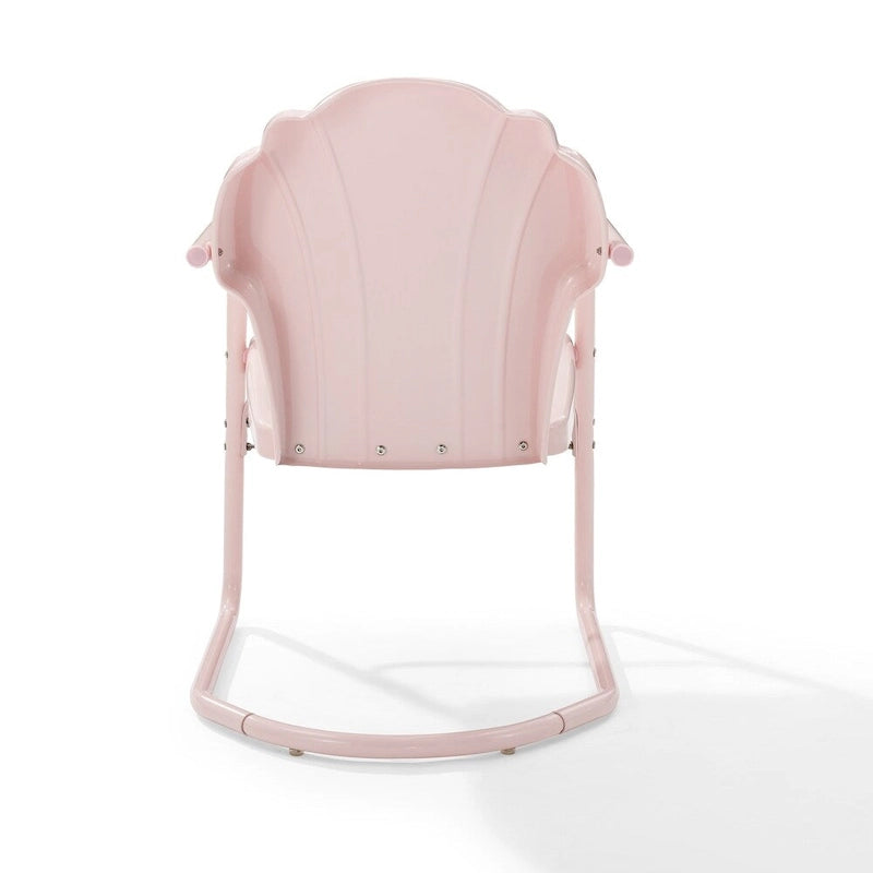 Crosley Tulip 2Pc Outdoor Metal Armchair Set - 24.5W x 20.5D x 32.88H
