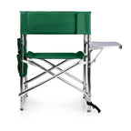 Picnic Time Portable Hunter Green Sports Chair