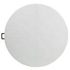 4-Foot Round Bi-Fold Plastic Event Folding Table with Handle