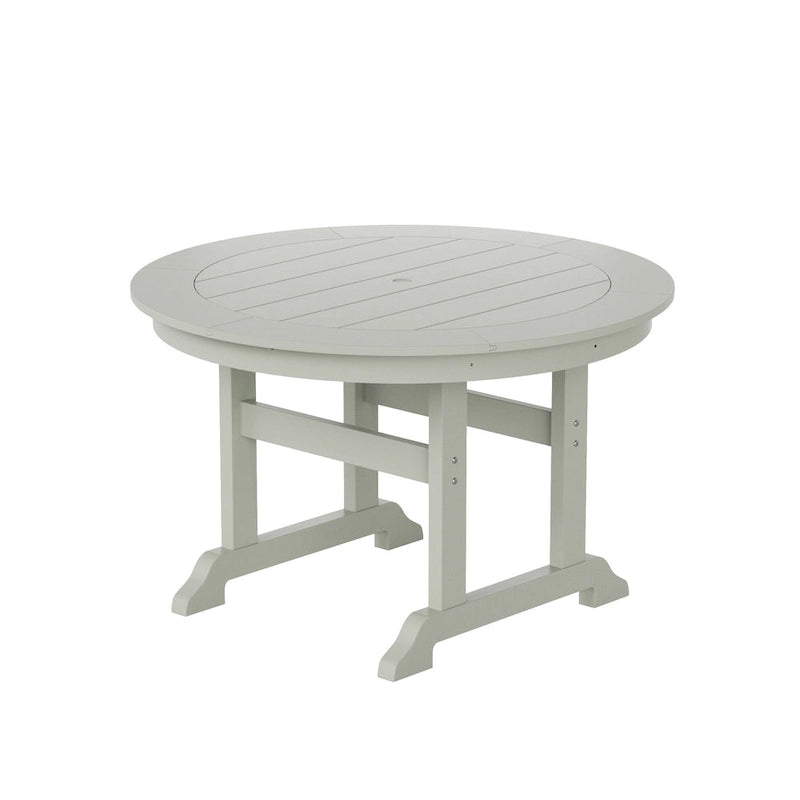 Polytrends Altura 5-Piece Round Poly Eco-Friendly All Weather Outdoor Dining Set