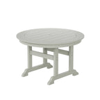 Polytrends Altura 5-Piece Round Poly Eco-Friendly All Weather Outdoor Dining Set