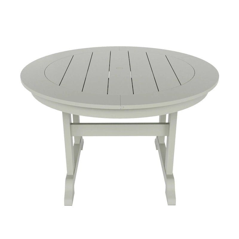 Polytrends Altura 5-Piece Round Poly Eco-Friendly All Weather Outdoor Dining Set