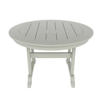 Polytrends Altura 5-Piece Round Poly Eco-Friendly All Weather Outdoor Dining Set