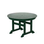 Polytrends Altura 5-Piece Round Poly Eco-Friendly All Weather Outdoor Dining Set