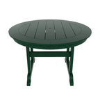 Polytrends Altura 5-Piece Round Poly Eco-Friendly All Weather Outdoor Dining Set