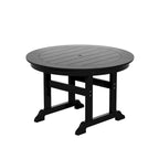 Polytrends Altura 5-Piece Round Poly Eco-Friendly All Weather Outdoor Dining Set