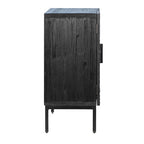 Cordilia 47-inch Black Reclaimed Pine and Iron Contemporary 2-Door Sideboard