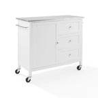 Crosley Soren Stainless Steel Top Kitchen Island/Cart - 18.13d x 42.13w x 37.5h
