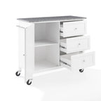 Crosley Soren Granite Top Kitchen Island/Cart - 18.13d x 42.13w x 37.5h