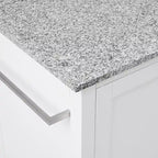 Crosley Soren Granite Top Kitchen Island/Cart - 18.13d x 42.13w x 37.5h