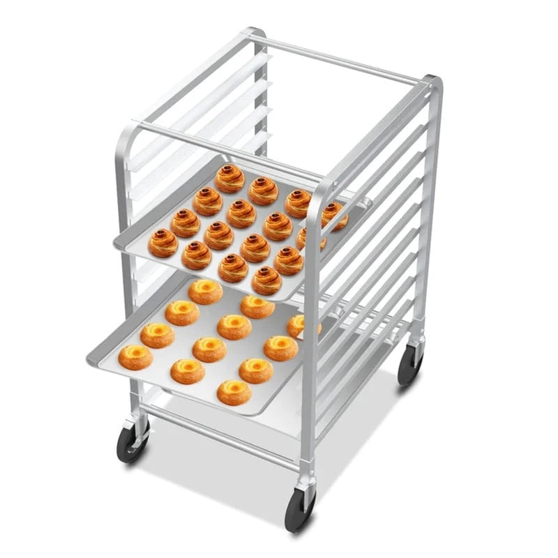 10-Tier / 20-Tier Bakery Rack Stainless Steel Bun Pan Sheet Rack – P.A ...