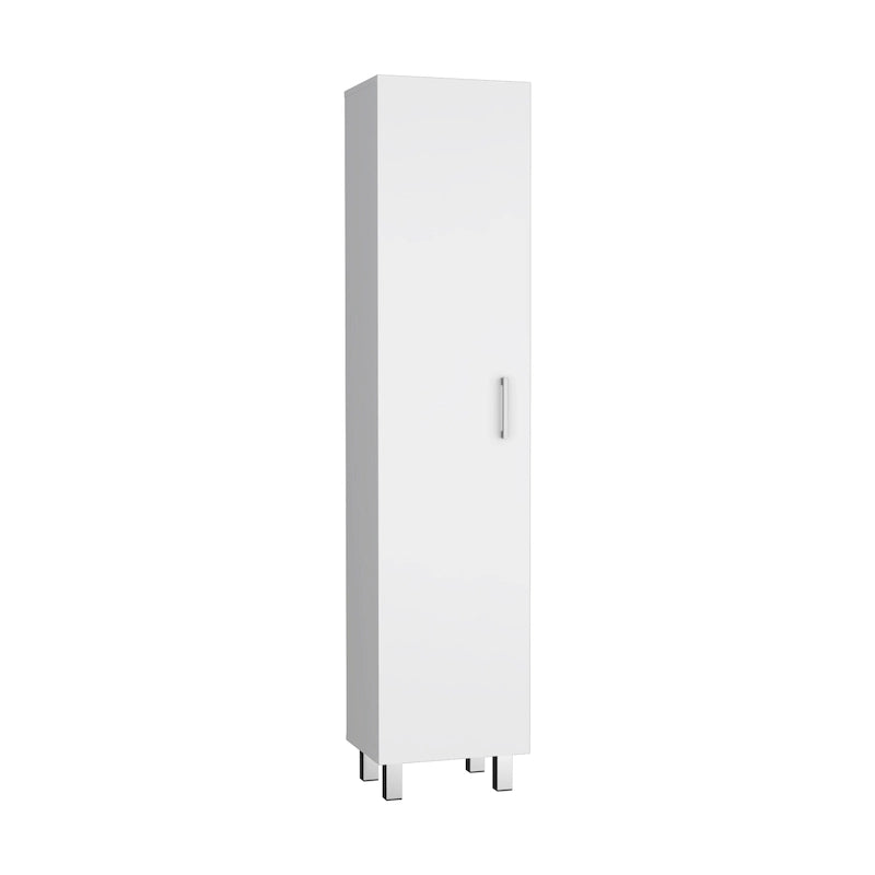 Vintro 71 Tall 5-Shelves Storage Cabinet Broom Closet - N/A