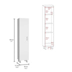 Vintro 71 Tall 5-Shelves Storage Cabinet Broom Closet - N/A
