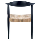 Anastasia Rattan Peel Accent Chair - 24.8 W x 18.9 L x 30.7 H - 25Wx19Dx31H