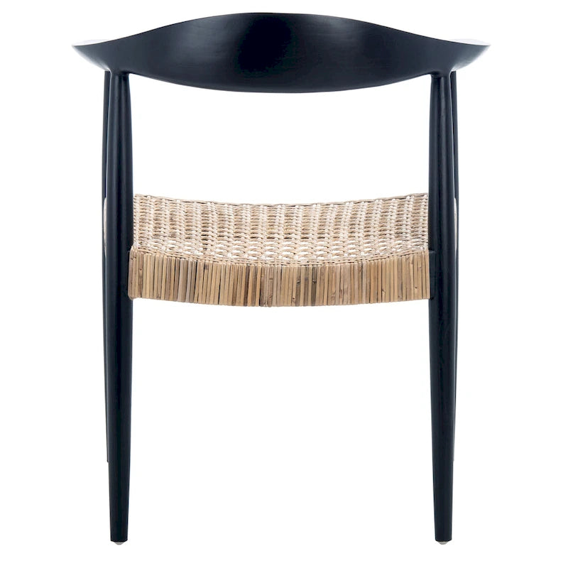 Anastasia Rattan Peel Accent Chair - 24.8 W x 18.9 L x 30.7 H - 25Wx19Dx31H