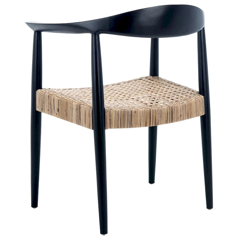Anastasia Rattan Peel Accent Chair - 24.8 W x 18.9 L x 30.7 H - 25Wx19Dx31H
