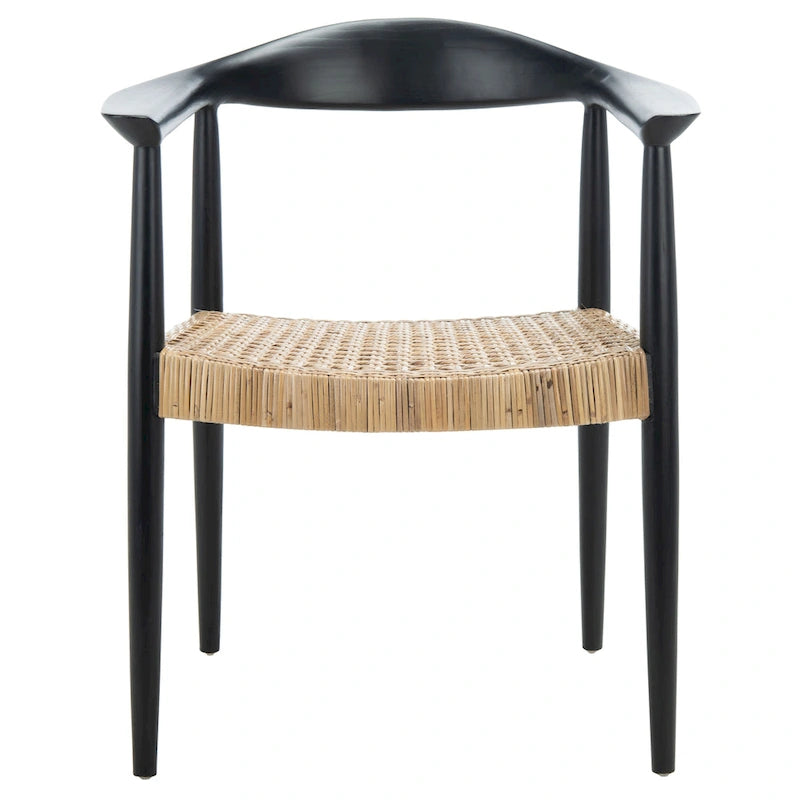 Anastasia Rattan Peel Accent Chair - 24.8 W x 18.9 L x 30.7 H - 25Wx19Dx31H