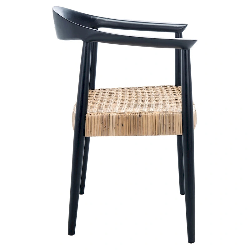 Anastasia Rattan Peel Accent Chair - 24.8 W x 18.9 L x 30.7 H - 25Wx19Dx31H