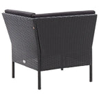 vidaXL Patio Furniture Set 8 Piece Sectional Sofa with Coffee Table Rattan - 23.6 x 23.6 x 13.8