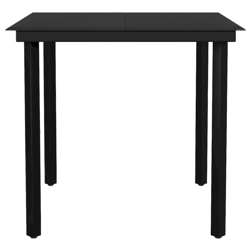 vidaXL Patio Dining Set Outdoor Dining Set Table and Chair Set for Garden