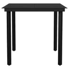 vidaXL Patio Dining Set Outdoor Dining Set Table and Chair Set for Garden
