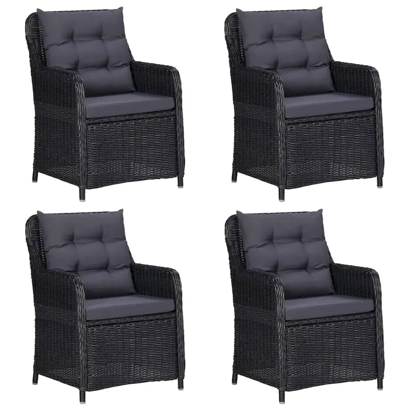 vidaXL Patio Dining Set Outdoor Dining Set Table and Chair Set for Garden