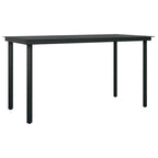 vidaXL Patio Dining Set Outdoor Dining Set Table and Chair Set for Garden