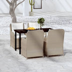 vidaXL Patio Dining Set Outdoor Dining Set Table and Chair Set for Garden