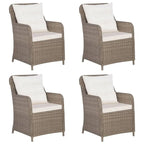 vidaXL Patio Dining Set Outdoor Dining Set Table and Chair Set for Garden