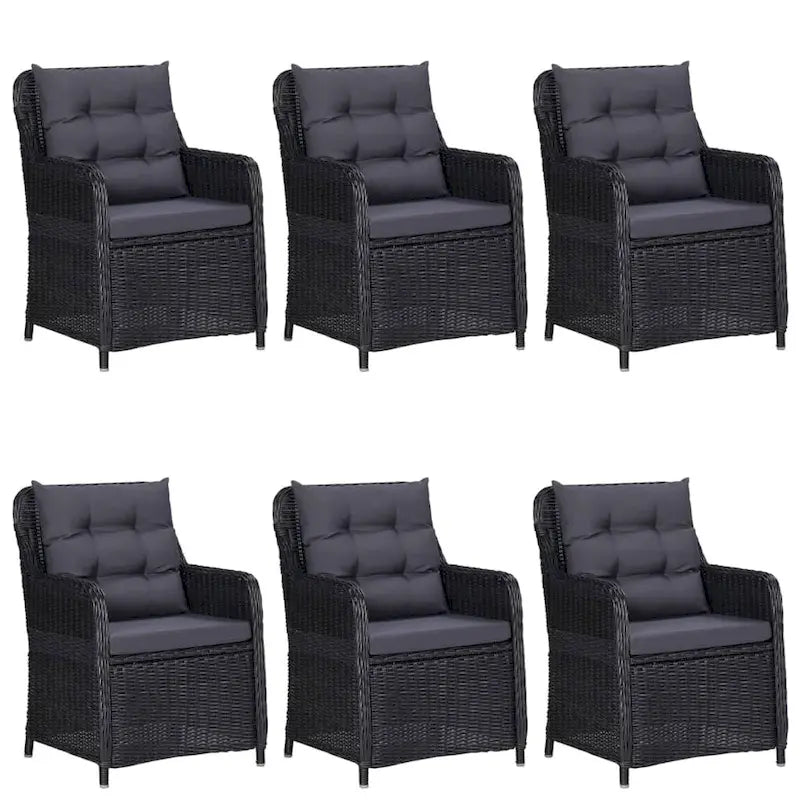 vidaXL Patio Dining Set Outdoor Dining Set Table and Chair Set for Garden