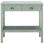 Francisca 2-Drawer 1-Shelf Console Table - 31 W x 14 L x 30 H - 31Wx14Dx30H