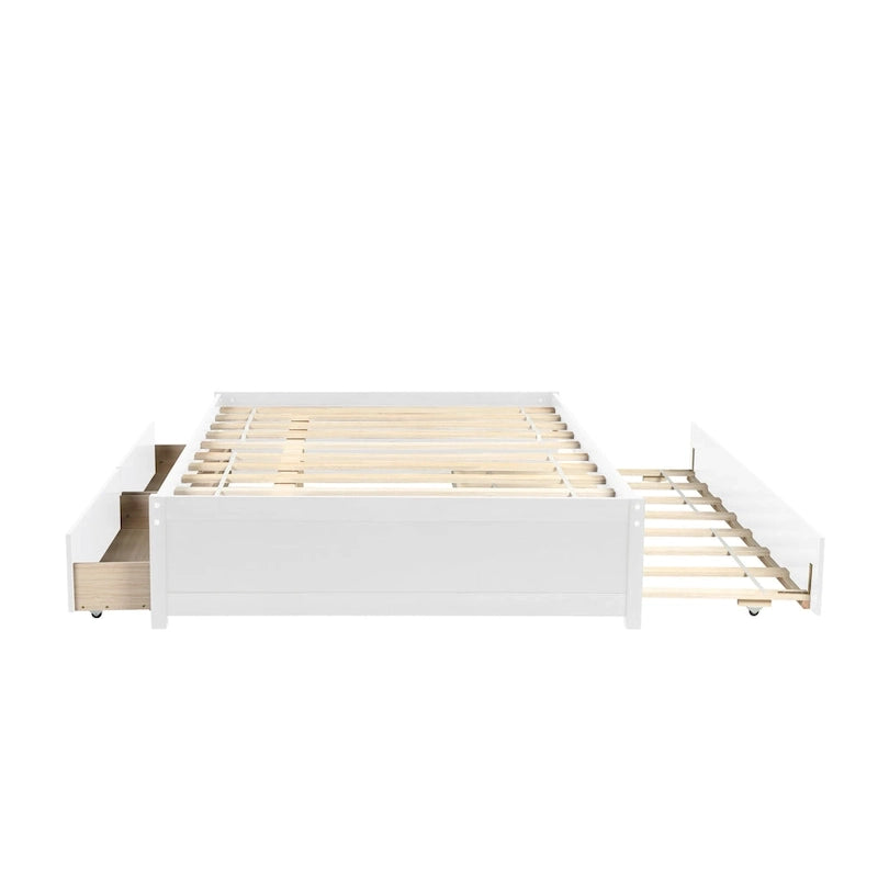 Full Bed with Two Drawers