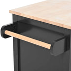Store Kitchen Cart with Wheels and 8 Drawers