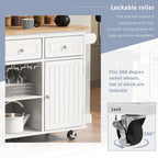 Kitchen Island with Power Outlet