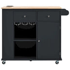 Kitchen Island with Power Outlet