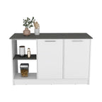 Kitchen Island for Dining Room,Two open storage shelves, Kitchen