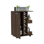 Bar Cart Wells, Four Casters for Kitchen, Party and Living Room