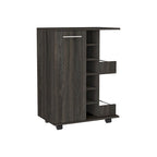 Bar Cart Wells, Four Casters for Kitchen, Party and Living Room