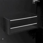 Merax 53.9 Width Rolling Kitchen Cart on Wheels with Drop Leaf