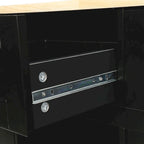 Kitchen Island Cart with Wheels Drop-Leaf, Storage Racks